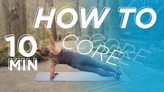 10Minute Core Routine For Runners [upl. by Merritt909]