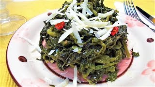 How to cook broccoli rabe Italian style rapini recipe [upl. by Narah]