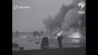 UK VULCAN AIR CRASH 1956 [upl. by Clayton]