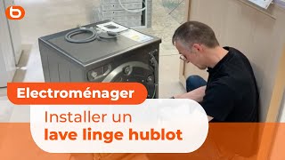 Comment installer et brancher un lave linge hublot  I Boulanger [upl. by Barnet54]