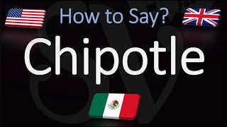 How to Pronounce Chipotle CORRECTLY Mexican Grill Pronunciation [upl. by Octave]