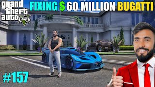 REPAIRED amp DELIVER CRASHED BUGATTI TO LIBERTY CITY  GTA V TECHNO GAMERZ GAMEPLAY 157 [upl. by Thorwald769]