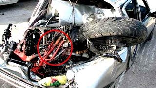 Hectic Road Bike Crashes amp Motorcycle Mishaps Ep 76 [upl. by Assened808]