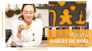 Recette  Sablés de Noël par Nina Metayer [upl. by Grunberg606]