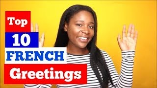 French greetings for beginners [upl. by Macintyre]