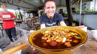 Chinese Street Food  GIANT 45 Kg ROOSTER In BOWL in Chengdu China Part 2 [upl. by Sillyhp960]