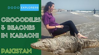 FIRST TIME SEEING Crocodiles in Karachi Pakistan 🇵🇰 [upl. by Asiela323]