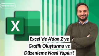 Excel de Adan Zye Grafik Oluşturma ve Düzenleme Nasıl Yapılır  Oğuzhan ÇOLAK [upl. by Daile]