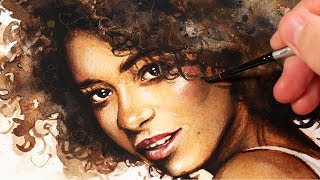 10 TIPS for Watercolor Portraits  HOW TO USE WATERCOLOR [upl. by Lemak]