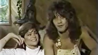 Edward Van Halen amp Valerie Bertinelli  Interview 1982 [upl. by Aidroc626]