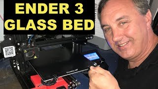 Creality Ender 3 Glass Bed Installation and Review [upl. by Stephi]