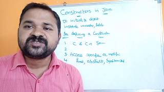 Constructors in Java  Types of Constructors  Use of Constructors [upl. by Gilmer]