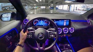 2021 MercedesBenz GLA250 4MATIC  POV Review [upl. by Ilek570]