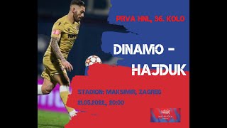 Dinamo  Hajduk  REZULTAT UŽIVO [upl. by Leziar]