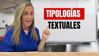 Aprende a diferenciar los tipos de textos o las Tipologías Textuales [upl. by Pickering]