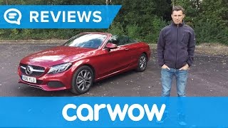 Mercedes CClass Cabriolet 2018 indepth review  Mat Watson Reviews [upl. by Elleirua]