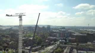 Time lapse Tower Crane Assembly [upl. by Carita]