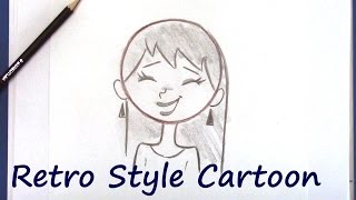 How to Draw a Cartoon  for Beginners [upl. by Ellinet]