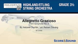 Allegretto Grazioso arr Robert Sieving – Score amp Sound [upl. by Zilla]