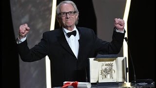 Cannes 2016 Ken Loach Wins Palme DOr With I Daniel Blake [upl. by Niwred997]