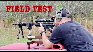 Field Test  UTG Bug Buster 39x32  PSA 16quot AR15 556 [upl. by Borgeson638]