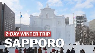 2 Day Sapporo Winter Trip Itinerary  japanguidecom [upl. by Dlareg316]