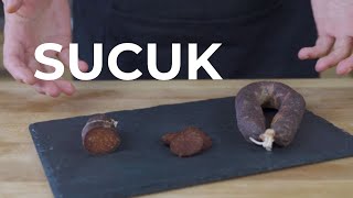 Homemade Sucuk  Intense Turkish garlic sausage [upl. by Fanya867]