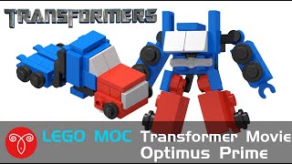 Lego MOC Transformers Mini Movie Optimus Prime Instruction [upl. by Nora]