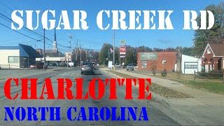 Sugar Creek Rd  FULL Route  Charlotte  North Carolina  Street Drive [upl. by Nirred]