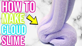 How To Make PERFECT CLOUD SLIME [upl. by Sivet]