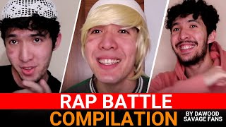 TOP MOST FUNNIEST VIDEO EVER  Rap Battle COMPILATIONS  Dawood Savage Exclusive [upl. by Lati]