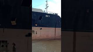 quotSkyquot Ship Successfully Beached At Ship Breaking Yard Alang  अलंग में [upl. by Echikson748]