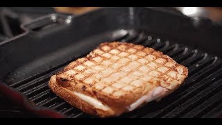 How to Make a Sandwich on a Grill Pan EASY Italian Panini Recipe [upl. by Ehcadroj]