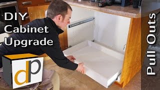 How to Build amp Install Pull Out Shelves  DIY Guide [upl. by Dunton755]