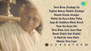 Top 100 Ghazals Of Gulzar  Gulzar Songs [upl. by Eivla]