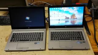 HP elitebook 8460p SSD vs HDD teszt [upl. by Emina]