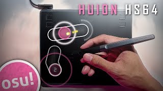 Huion HS64 Tablet Review [upl. by Tronna]