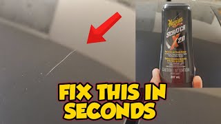 How To Remove A Scratch From Your Cars Paint Meguiars Scratch X 20 [upl. by Woodward]