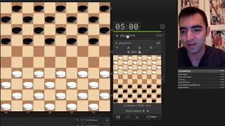 Playing Draughts on lidraughtsorg [upl. by Anits]