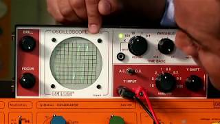 Using an oscilloscope [upl. by Eisenhart]