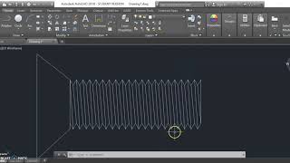 Threads in AutoCAD [upl. by Novihs]