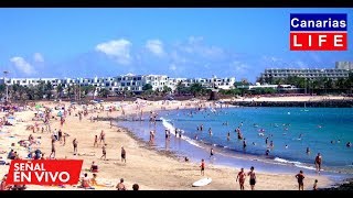 📹🔴 LIVE WEBCAM from Costa Teguise Lanzarote [upl. by Giorgi]