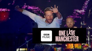 Coldplay  Fix You One Love Manchester [upl. by Eromle289]