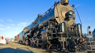 Santa Fe 3751 Steam Locomotive Fullerton Railroad Days [upl. by Donnie]