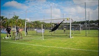 ¡ASÍ ENTRENA UN PORTERO PROFESIONAL EN FUERZAS BÁSICAS [upl. by Dietsche]