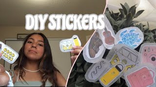 ✰DIY stickers ✰ with parchment paper [upl. by Nnayrb]