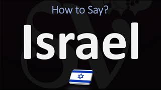 How to Pronounce Israel CORRECTLY [upl. by Eetsud374]