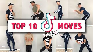 TOP 10 TIKTOK DANCE MOVES  DO YOU KNOW THESE 😉 [upl. by Eerual223]