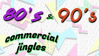 Best 80s amp 90s Commercial Jingles [upl. by Shugart]