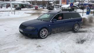 VW Passat b5519tdi131pdgtb2260vkexhaust 25’’popcorn [upl. by Yesdnyl]